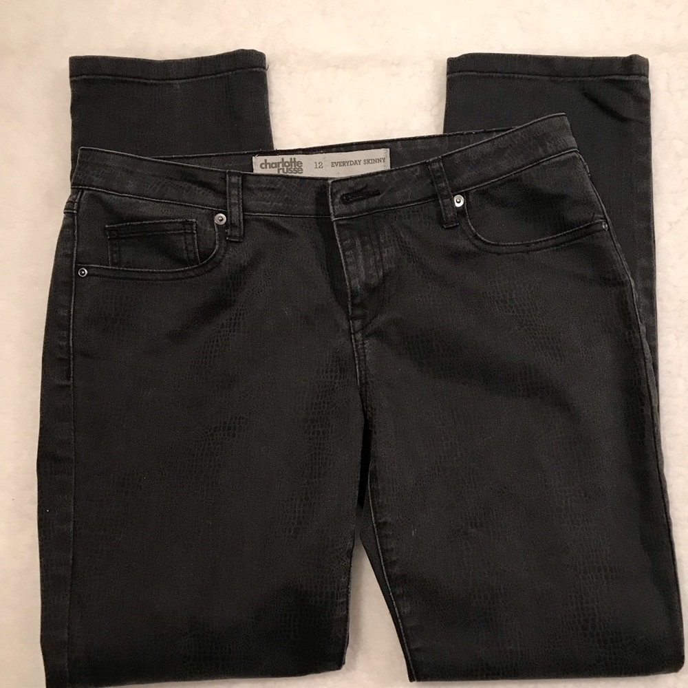 Snake Pattern Jeans - Picture 3 of 5